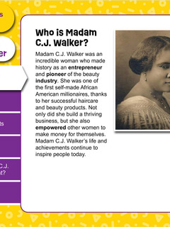 Businessperson Madam C.J. Walker