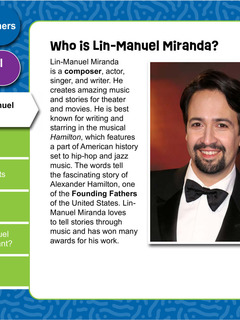 Entertainer Lin-Manuel Miranda